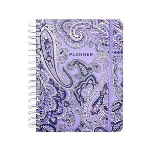 Vera Bradley - Deep Night Paisley, undated planner